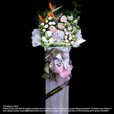 Wreath Box Design (DELUXE) (FW53) - Flowers-In-Mind