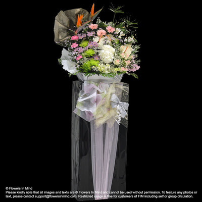 Wreath Box Design (DELUXE) (FW56) - Flowers-In-Mind