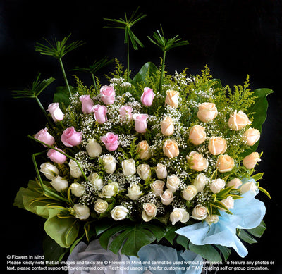 Wreath Box Design (EXECUTIVE) (FW60) - Flowers-In-Mind