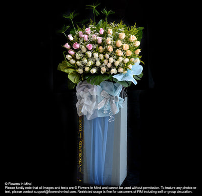 Wreath Box Design (EXECUTIVE) (FW60) - Flowers-In-Mind