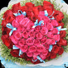 Hand Bouquet of 99 roses (HB129) - FLOWERS IN MIND