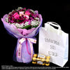 Bouquet of Roses with Ferrero Rocher T16 (HB144) - Flowers-In-Mind