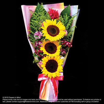 Bouquet of Sunflower (HB40) - FLOWERS IN MIND