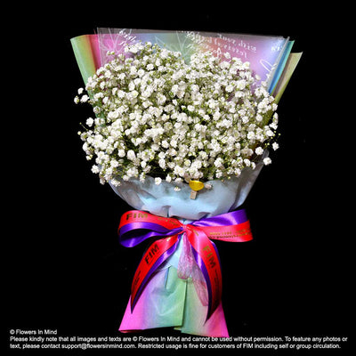 Flowers and Bear (HB362) - Flowers-In-Mind