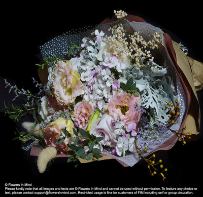 Rustic / Korean Floral Arrangement Workshop (2 LESSONS) - Flowers-In-Mind