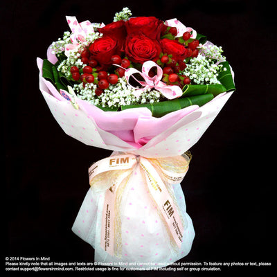 Bouquet of Roses (HB116) / (HB90) - FLOWERS IN MIND
