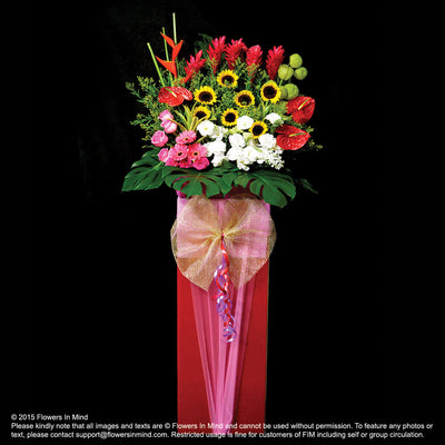 Opening Ceremony Box Design (OC04) - FLOWERS IN MIND