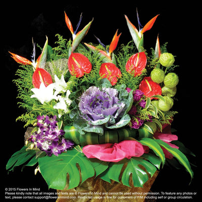 Opening Ceremony Box Design (OC06) - FLOWERS IN MIND