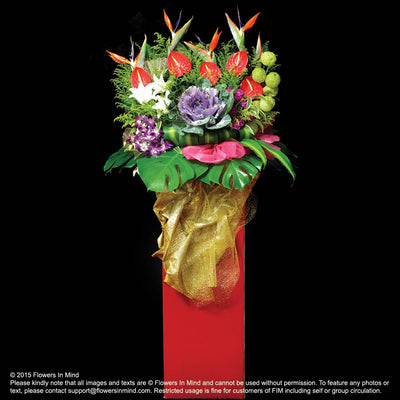 Opening Ceremony Box Design (OC06) - FLOWERS IN MIND