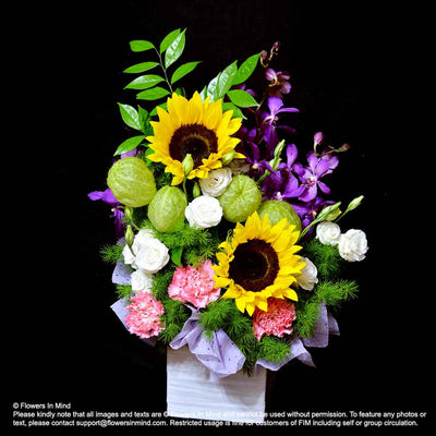 Contract Flowers (3 months or 13 weeks subscription) - Flowers-In-Mind