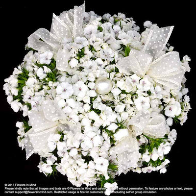 Bridal bouquet in natural stem (WD78) - FLOWERS IN MIND