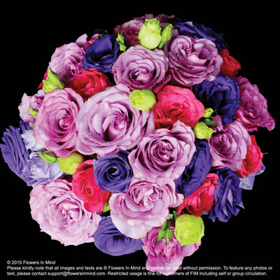 Bridal bouquet in natural stem (WD81) - FLOWERS IN MIND