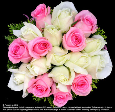 Bridal bouquet in natural stem (WD71) - FLOWERS IN MIND