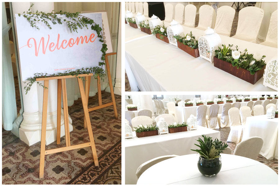 floral event decoration for CHEF at CHIJMES singapore CHIJMES Hall