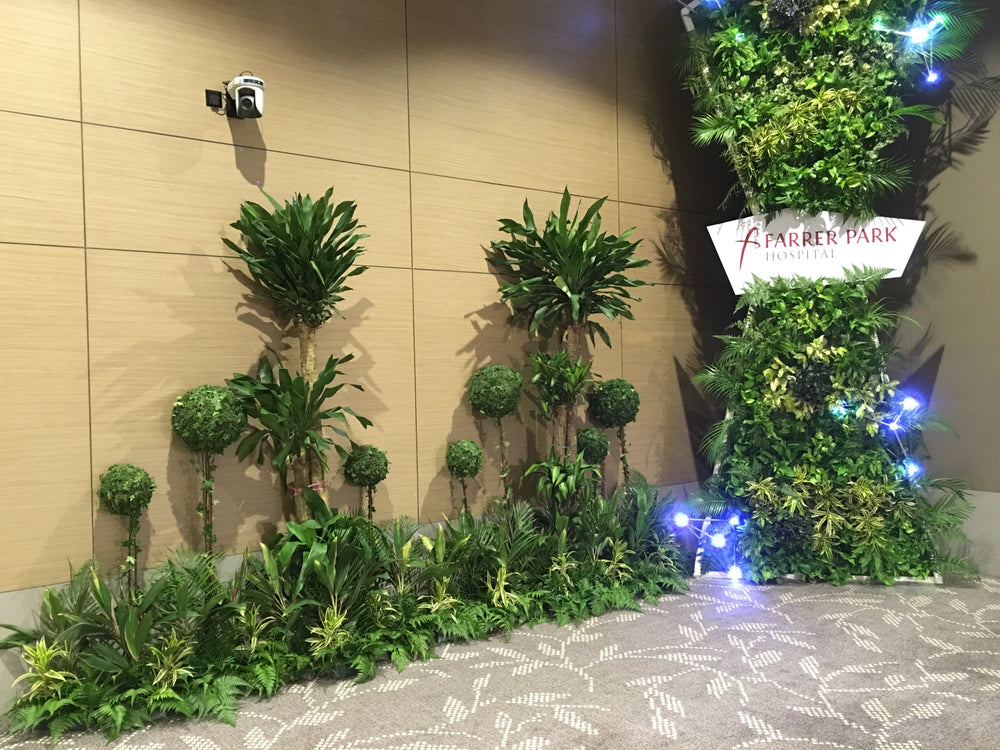 landscaping at Farrer Park Hospital opening ceremony