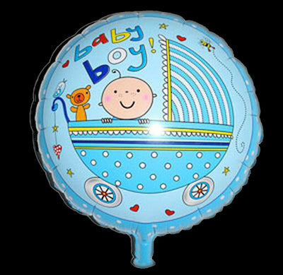 Helium Baby Balloon Delivery‎ (BA02) - Flowers-In-Mind