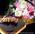 Crunchy Hazelnut Chocolate Annabella Cake With Flower (CD89)