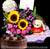 Choice of Fullerton Cakes With Gift Flower Basket (CD04) **THIS PRODUCT REQUIRES 3 DAYS ADVANCE PRE-ORDER.**