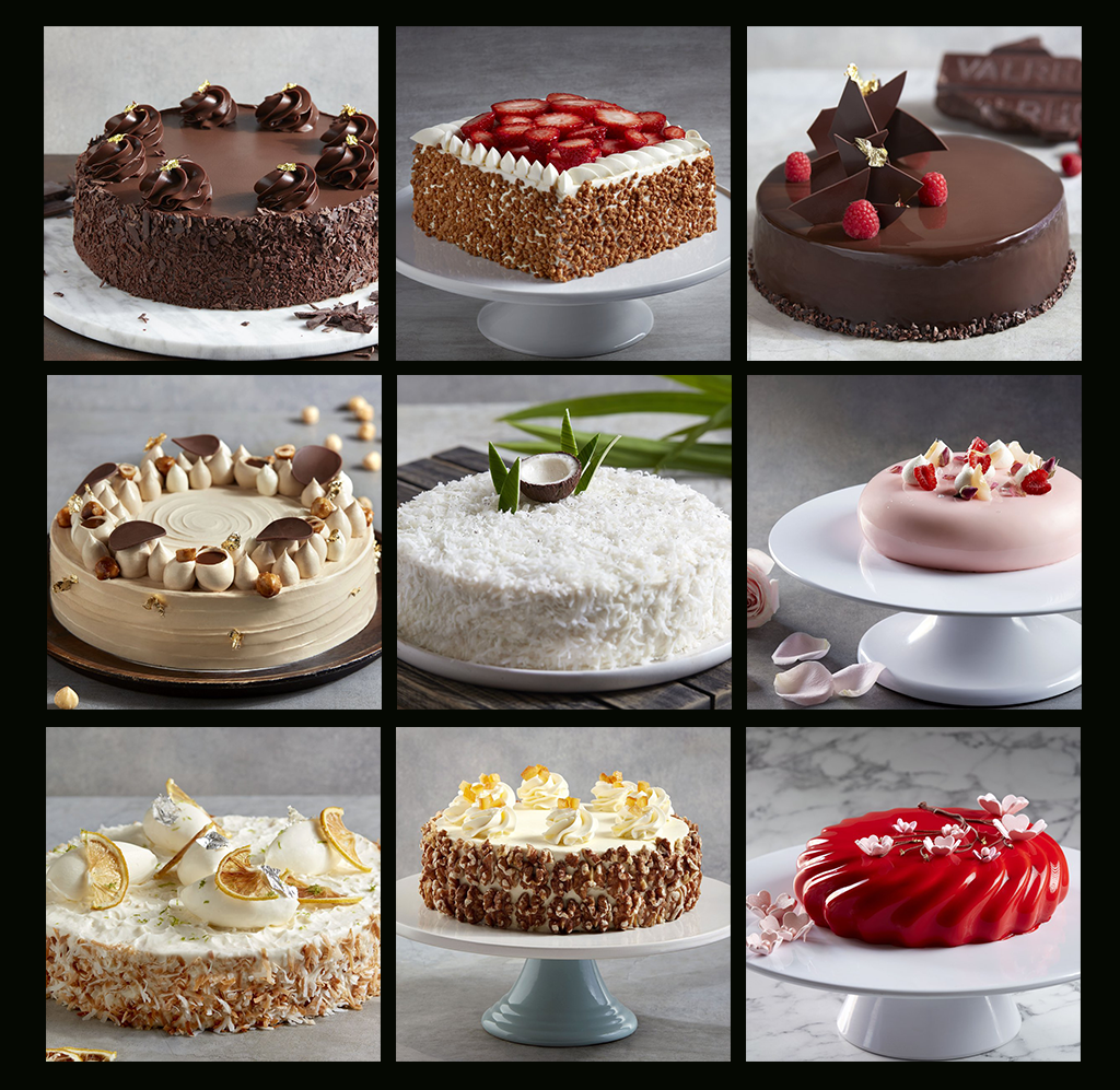 2kg-3kg CAKES from (The Fullerton Cake Boutique) **This product requires 3 days advance pre-order.**