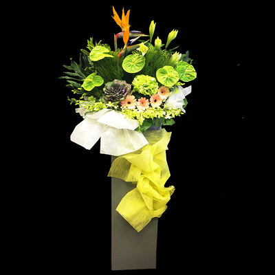 Wreath Box Design (PREMIUM) (FW01) - FLOWERS IN MIND