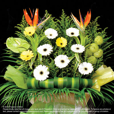 Wreath Box Design (STANDARD) (FW27) - Flowers-In-Mind