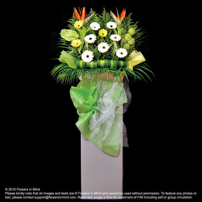 Wreath Box Design (STANDARD) (FW27) - Flowers-In-Mind
