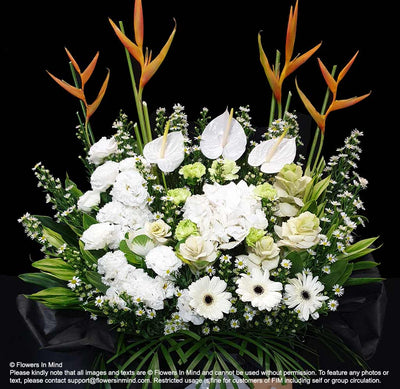 Wreath Box Design (DELUXE) (FW29) - Flowers-In-Mind
