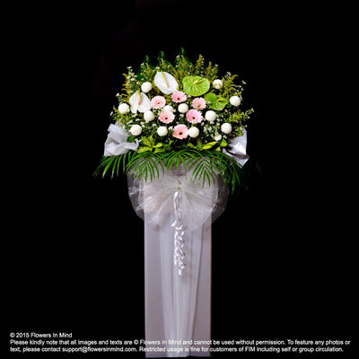 Wreath Box Design (STANDARD) (FW33) - Flowers-In-Mind