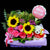 Flower Gift Basket (GW17)