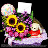 Flower Gift Basket (GW87) - FLOWERS IN MIND