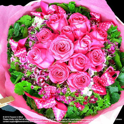 Bouquet of Roses (HB107) - FLOWERS IN MIND
