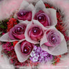 Hand Bouquet of Roses (HB108) - FLOWERS IN MIND