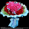 Hand Bouquet of 99 roses (HB129) - FLOWERS IN MIND