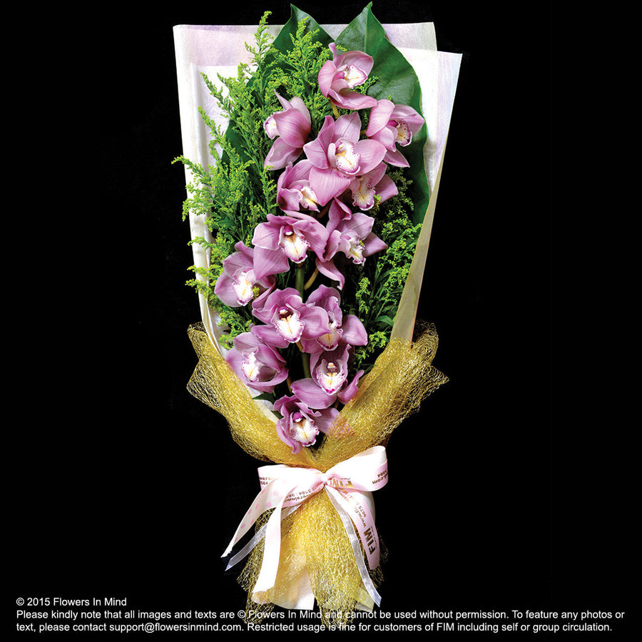 Bouquet of Cymbidium - FLOWERS IN MIND