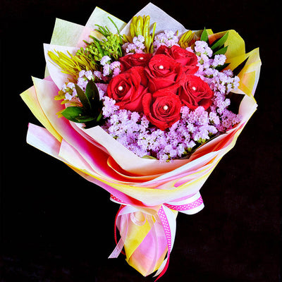 Bouquet of Roses (HB32) - FLOWERS IN MIND