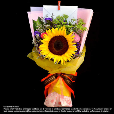 Choice of Fullerton Cakes With Flower (CD01) - FLOWERS IN MIND