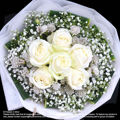Flowers and Bear (HB362) - Flowers-In-Mind
