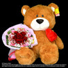 Flowers and Bear (HB362) - Flowers-In-Mind