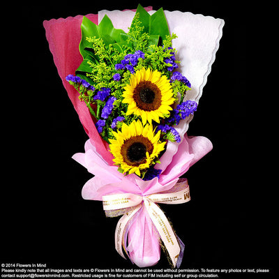 Bouquet of Sunflower (HB40) - FLOWERS IN MIND
