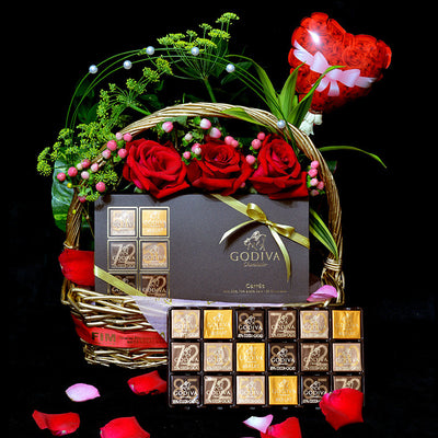 GODIVA Chocolate Hamper (HP09) - FLOWERS IN MIND
