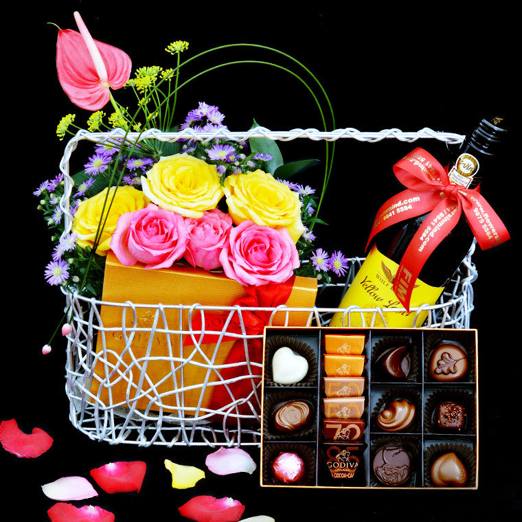 GODIVA Chocolate Hamper (HP13) - FLOWERS IN MIND