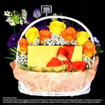 GODIVA Chocolate Hamper (HP13) - FLOWERS IN MIND