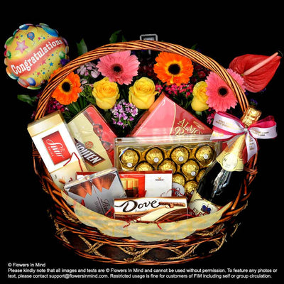 All Time Favourite Chocolate Hamper (HP88) - FLOWERS IN MIND