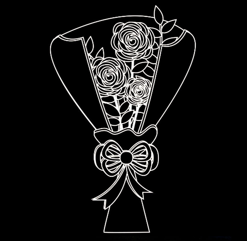 Fresh Roses Bouquet Arrangement