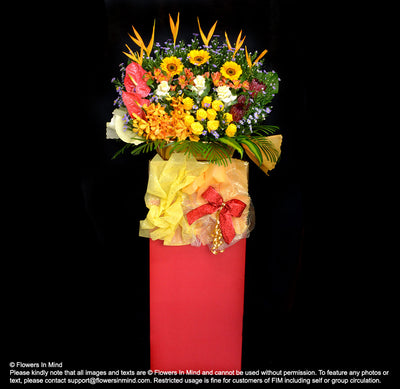 Opening Ceremony Box Design (OC18) - Flowers-In-Mind