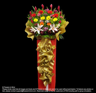 Opening Ceremony Box Design (OC19) - Flowers-In-Mind