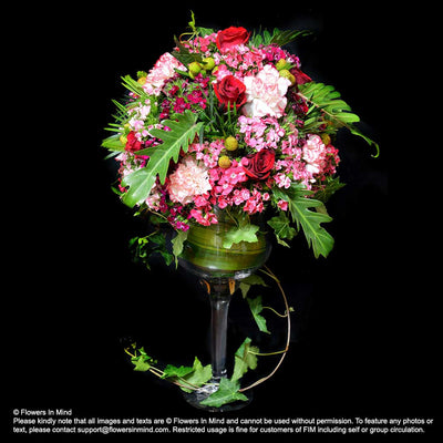 Table Arrangement Workshop (4 LESSONS) - Flowers-In-Mind