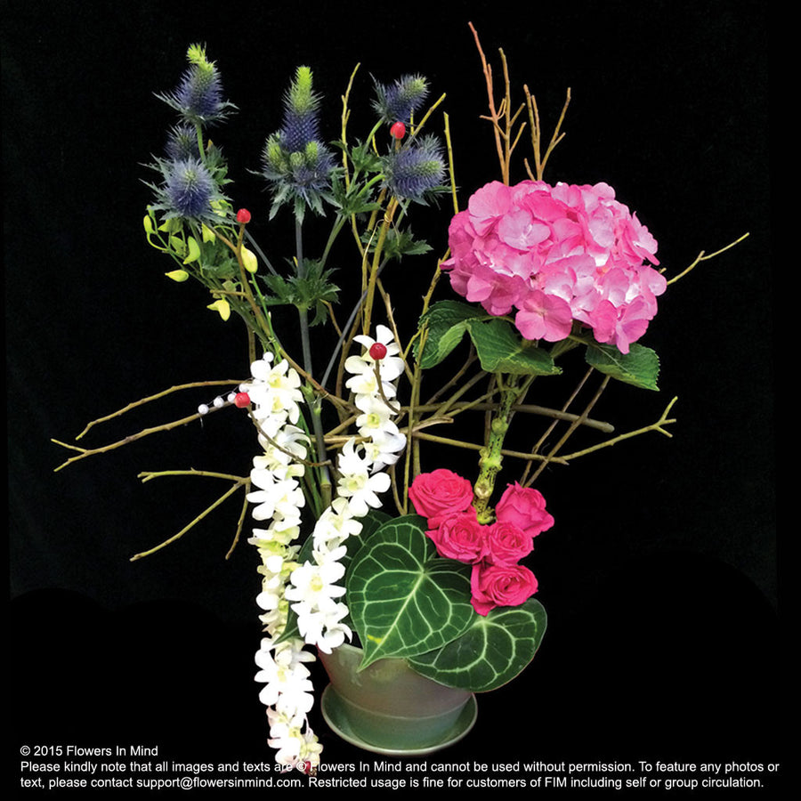Table Arrangements  (TA77) - FLOWERS IN MIND