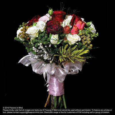 Bridal bouquet_Seasonal Range (WD102) - FLOWERS IN MIND