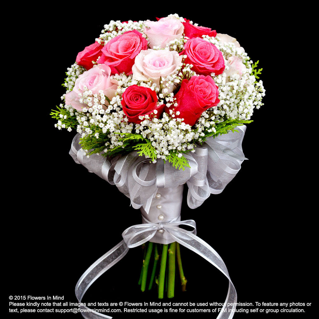 Bridal bouquet in natural stem (WD133)